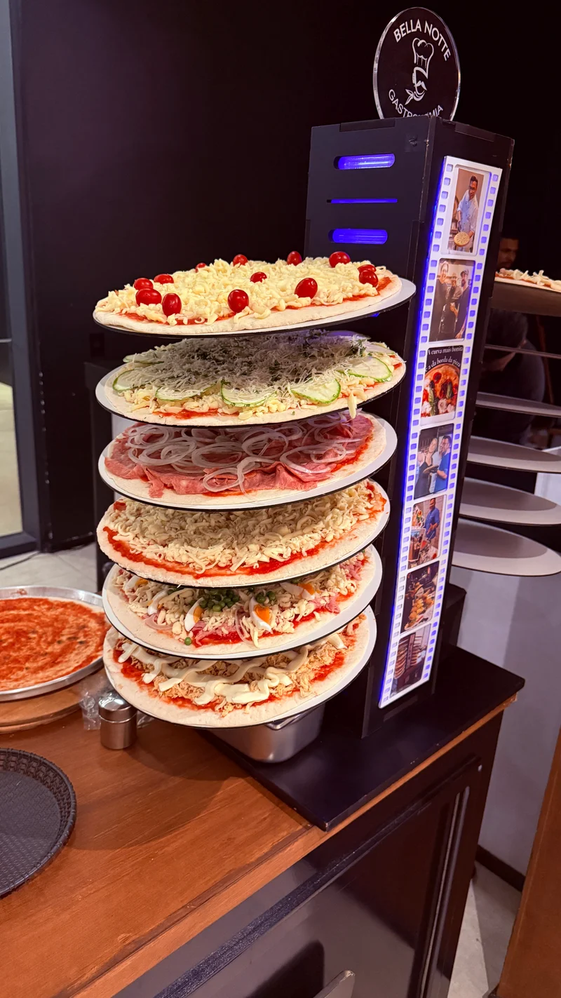 Buffet BELLA NOTTE GASTRONOMIA uma experiência a cada mordida