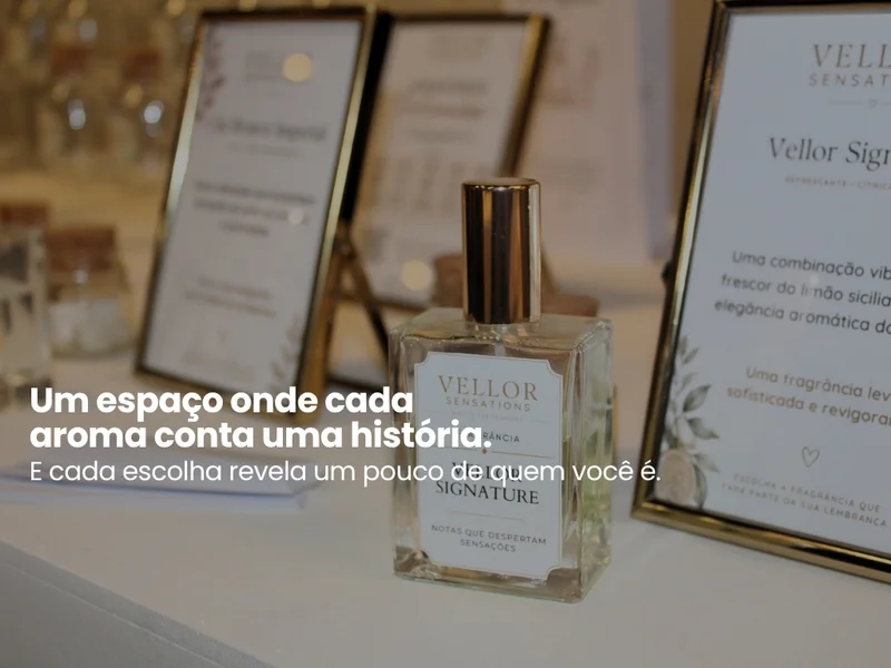 Bar de Fragrâncias Vellor | Uma experiência que seus convidados vão levar para casa